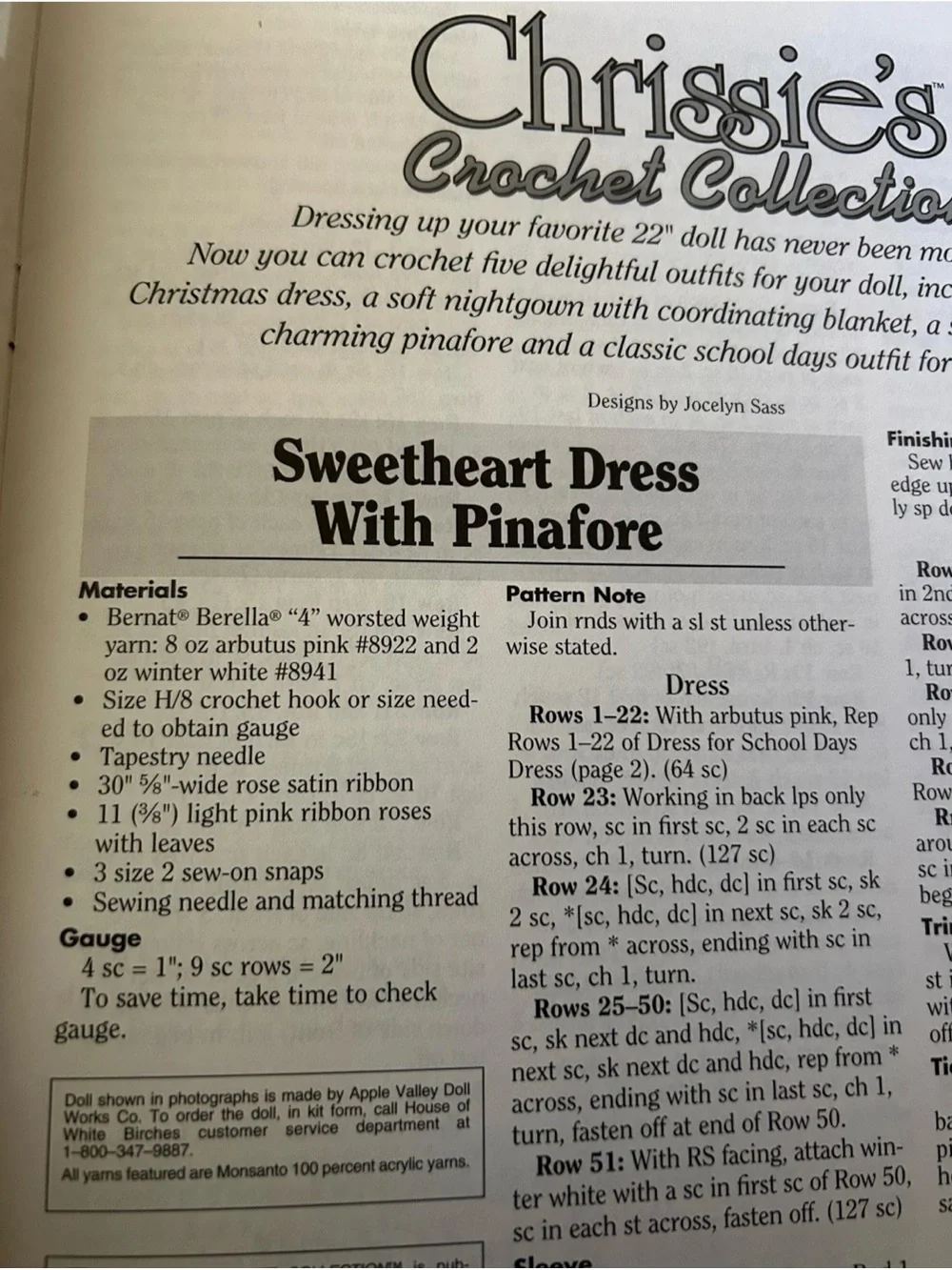 Vintage Chrissie's Crochet Collection 22